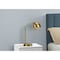 Monarch Specialties Lighting, 19 in.H, Table Lamp, Gold Metal, Gold Shade, Contemporary I 9644 - alternate 2
